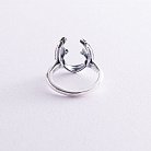 Серебряное кольцо "Оленьи рога" 112535 от ювелирного магазина Оникс - 2