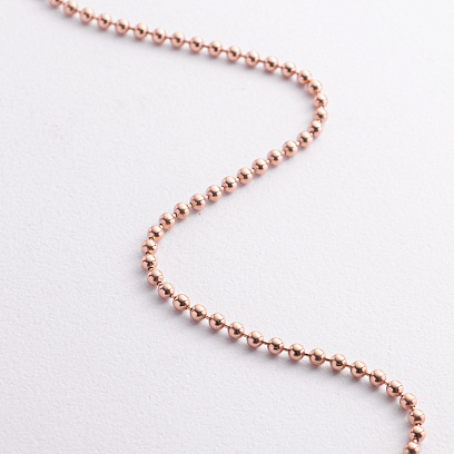 Браслет "Шарики" в красном золоте б05700 №2