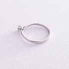 Помолвочное золотое кольцо с бриллиантом кб0411 от ювелирного магазина Оникс - 4