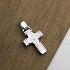 Срібний православний хрестик 132755 от ювелирного магазина Оникс - 2