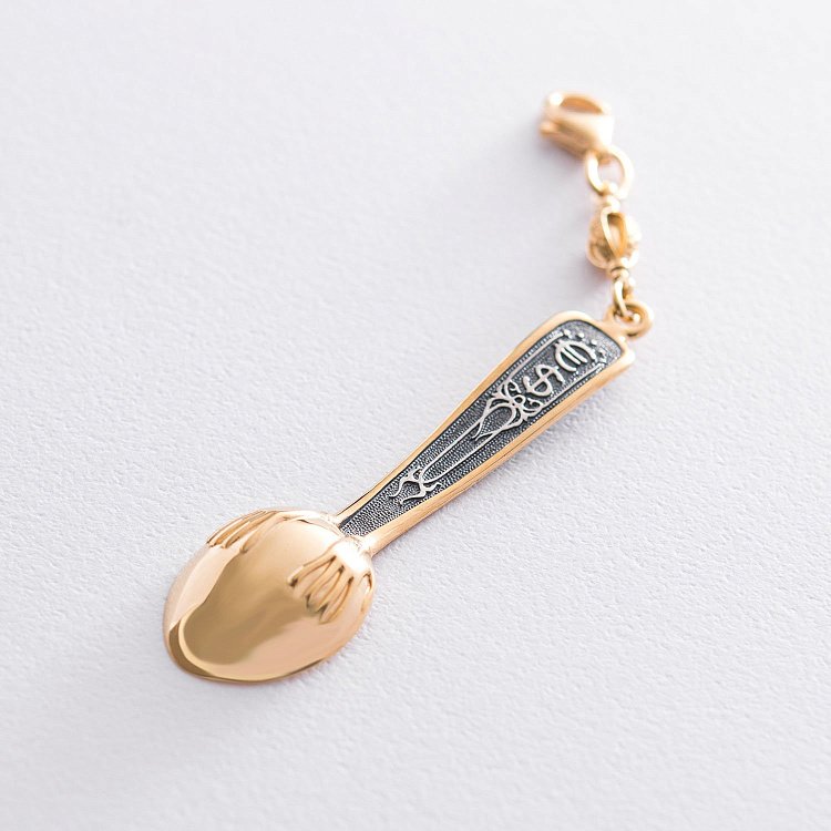 Ложка-загребушка 23482 от ювелирного магазина Оникс - 3