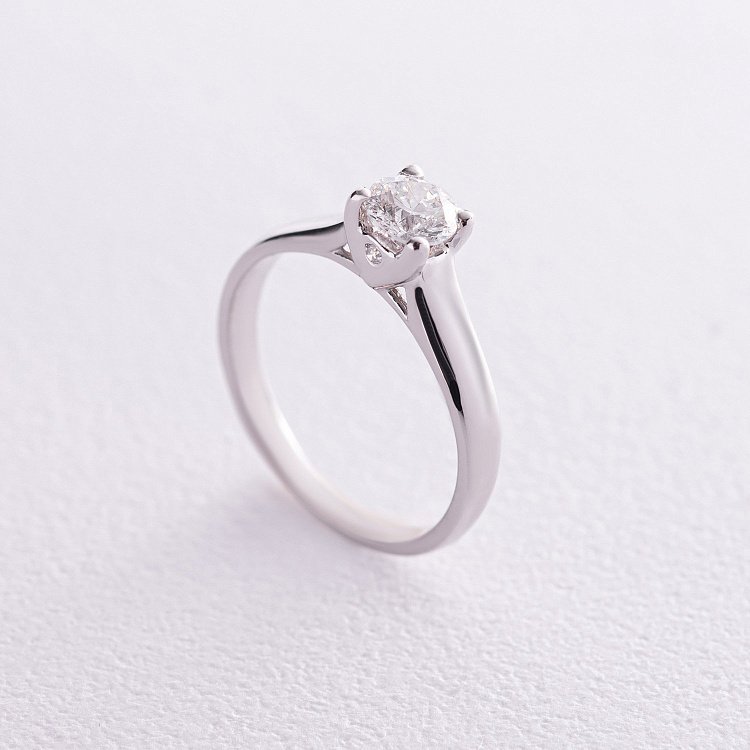 Помолвочное золотое кольцо с бриллиантами кб0412 от ювелирного магазина Оникс