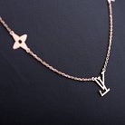 Ексклюзивне золоте кольє кол00973 от ювелирного магазина Оникс - 2