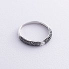 Золотое кольцо с бриллиантами кб0526ca от ювелирного магазина Оникс - 3