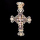 Золотий православний хрест п00589 от ювелирного магазина Оникс