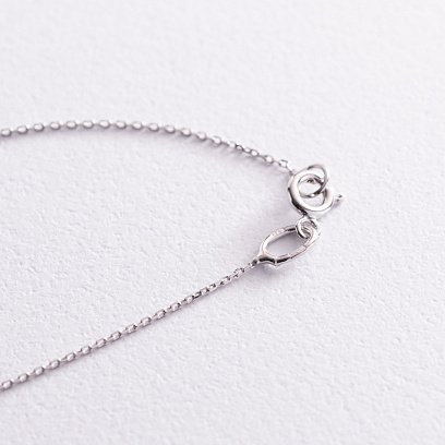 Золоте кольє "Особливе" з фіанітом кол02051 №5