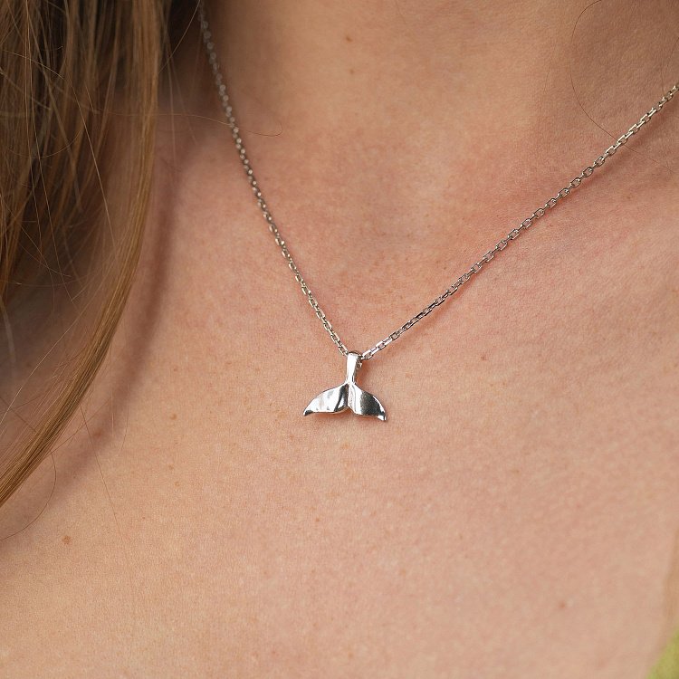 Срібне кольє "Хвіст кита" 181056 від ювелірного магазину Онікс - 2