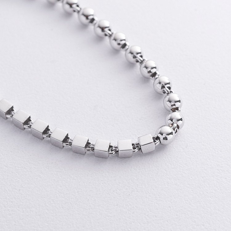 Золотий браслет "Кубики - кульки" б05435 від ювелірного магазину Онікс - 3