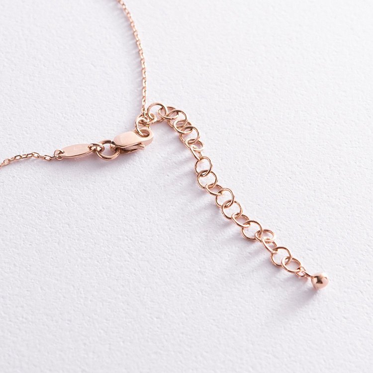 Кольє "Кульки" в червоному золоті кол01951 від ювелірного магазину Онікс - 4