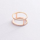 Золотое кольцо с бриллиантами 164436ch от ювелирного магазина Оникс - 4