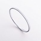 Жорсткий браслет "Kylie" у білому золоті б05826 от ювелирного магазина Оникс