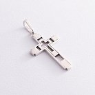 Срібний хрест Кр1511ч от ювелирного магазина Оникс