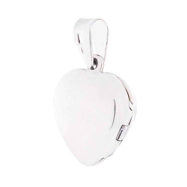 Серебряный кулон "Сердечко" (перламутр) для фотографии 132832 от ювелирного магазина Оникс - 2