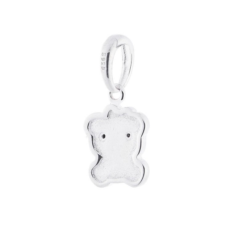 Серебряная подвеска "Hello Kitty" (эмаль) 132540 от ювелирного магазина Оникс - 1