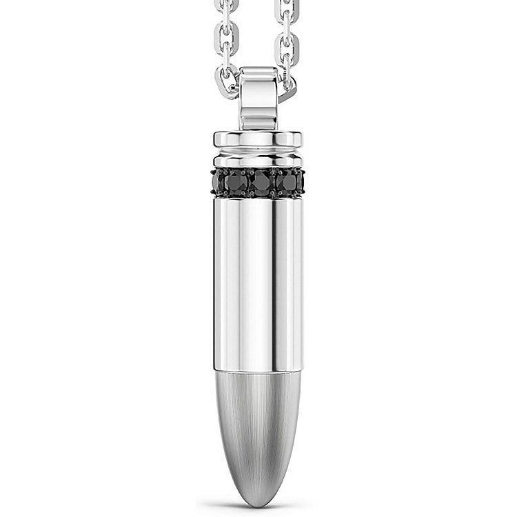 Чоловіче срібне кольє "Куля" Zancan EXC453 від ювелірного магазину Онікс