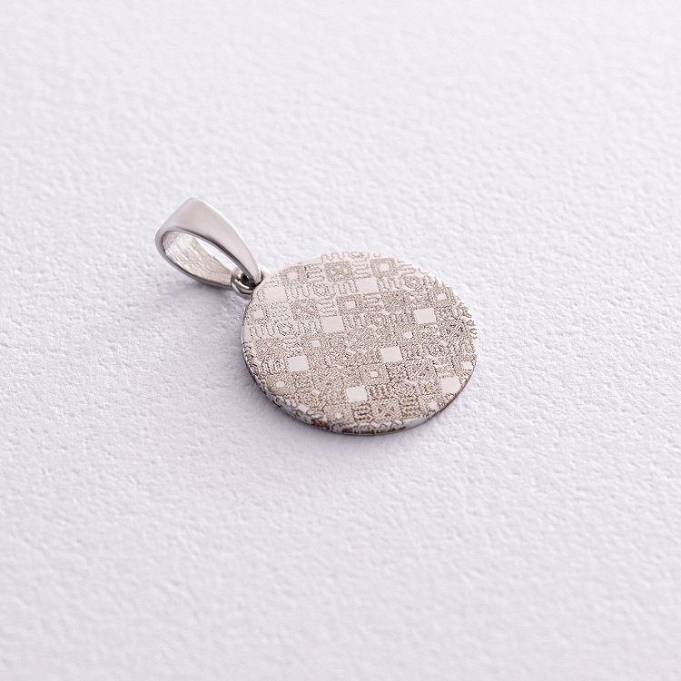 Срібна підвіска "Карта України" з емаллю 940п від ювелірного магазину Онікс - 4