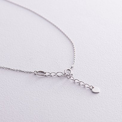 Серебряное колье "Звездочка" 908-01086 №7