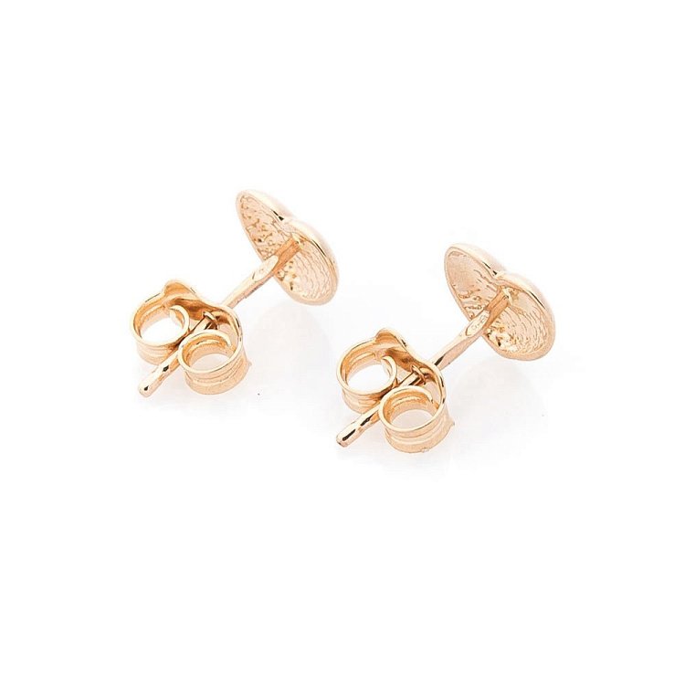 Золоті сережки-пусети "Сердечка" с05348 від ювелірного магазину Онікс - 1