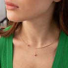 Кольє - чокер "Ariana" (червоне золото) з кульками кол02603 от ювелирного магазина Оникс - 3