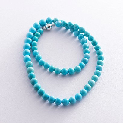 Колье с золотой вставкой (бирюза) колб0027sa