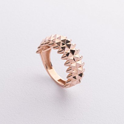 Каблучка "Pauline" в червоному золоті к08264