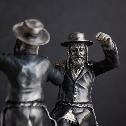 Серебряная фигура ручной работы 23130 №2