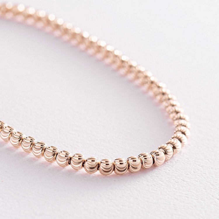 Браслет из желтого золота б04167 от ювелирного магазина Оникс - 11