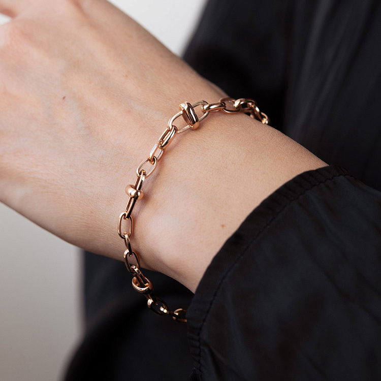 Браслет "Camila" у червоному золоті б05646 від ювелірного магазину Онікс - 6