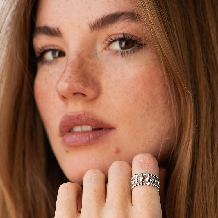 Срібна каблучка "Cindy" 5036 від ювелірного магазину Онікс - 3