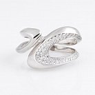 Срібний перстень (фіаніти) 111786 от ювелирного магазина Оникс - 2