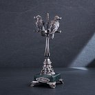 Срібна фігура ручної роботи "Попугайчики" сер00057 от ювелирного магазина Оникс - 1