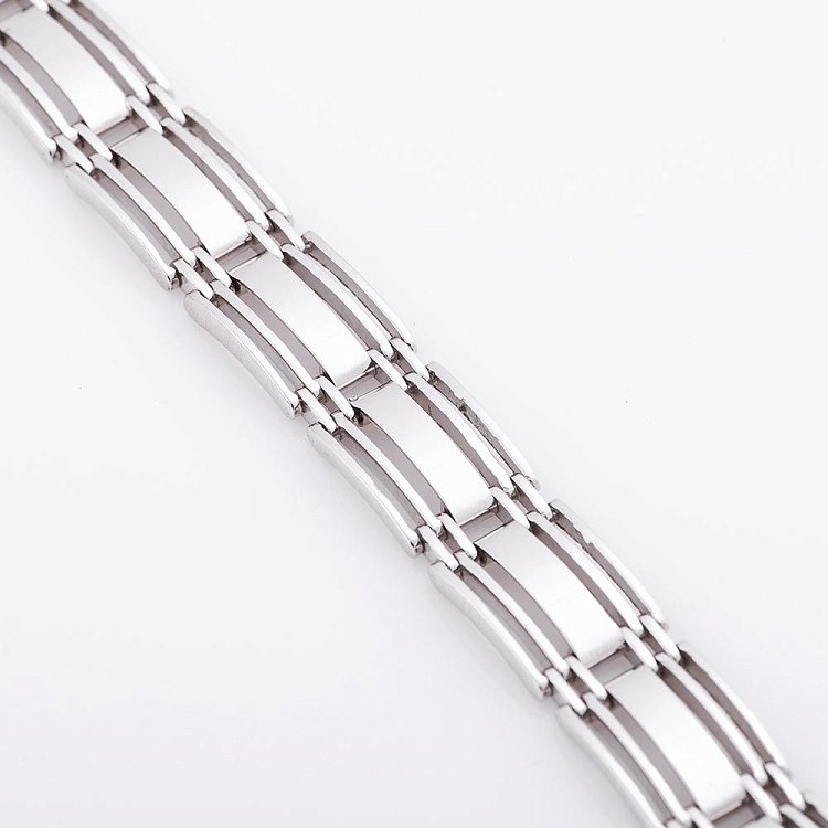 Чоловічий срібний браслет 14673 від ювелірного магазину Онікс - 2