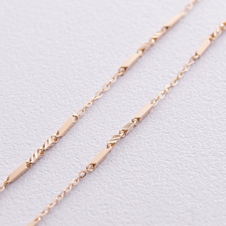 Кольє - ланцюжок у жовтому золоті ц00479 від ювелірного магазину Онікс - 2