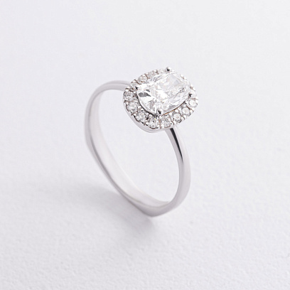 Золотое кольцо с бриллиантами 244491121