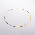 Кольє "Gisele" у жовтому золоті (снейк - 3 мм) ц00388-3 от ювелирного магазина Оникс