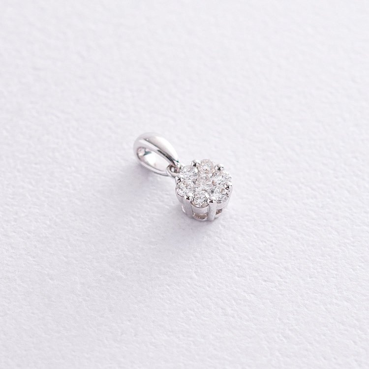 Золотий кулон з діамантами пб0144cha від ювелірного магазину Онікс