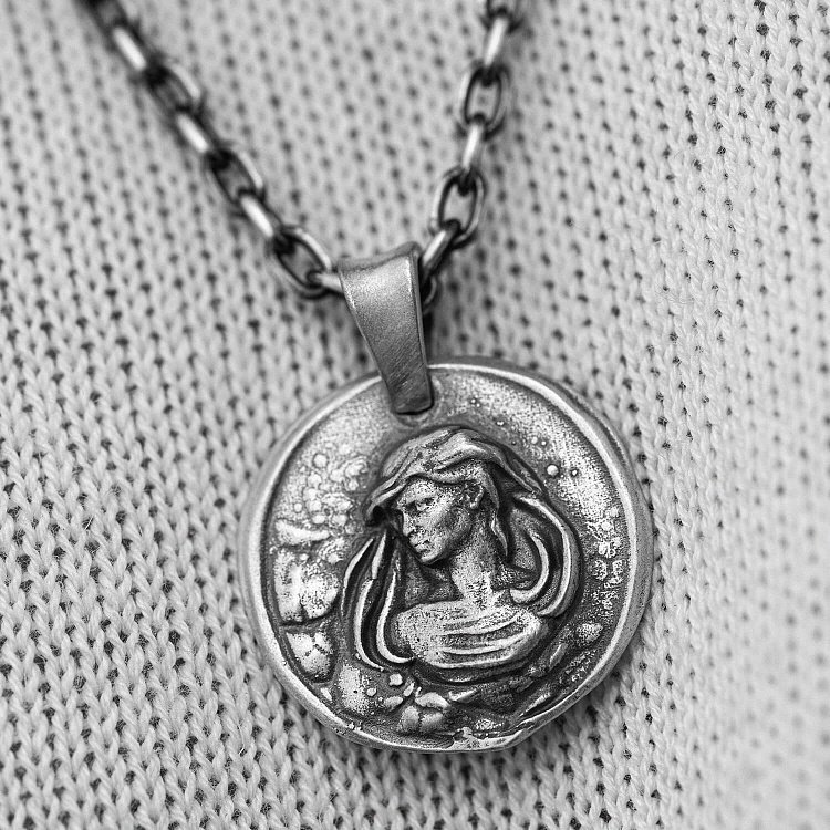 Срібний кулон "Знак зодіаку Діва" 133221діва від ювелірного магазину Онікс - 3