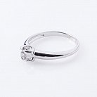 Золотое помолвочное кольцо с бриллиантом р0598б от ювелирного магазина Оникс - 2