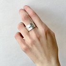 Серебряное кольцо с гравировкой "Earth" 112143earth от ювелирного магазина Оникс - 2