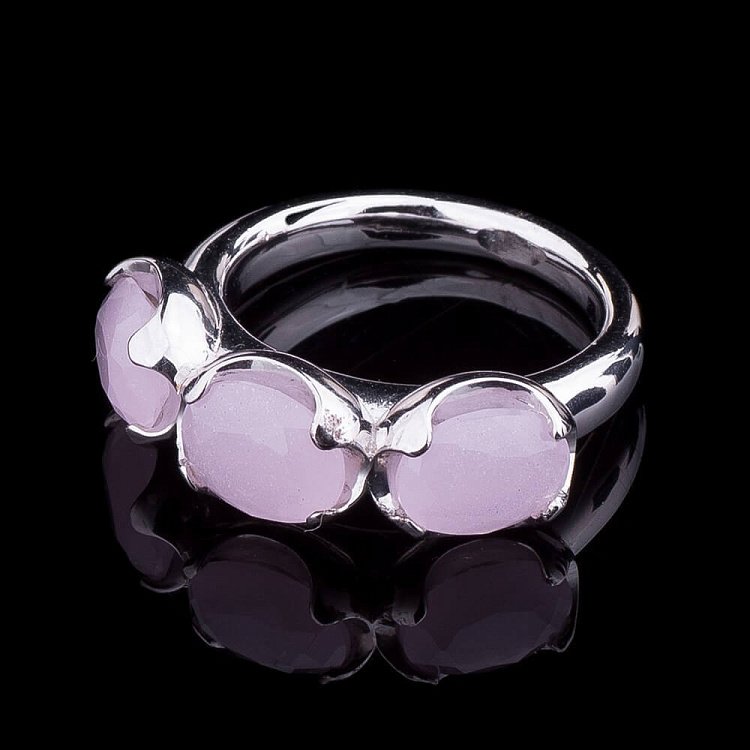 Каблучка (фіаніти) 111644 від ювелірного магазину Онікс - 1