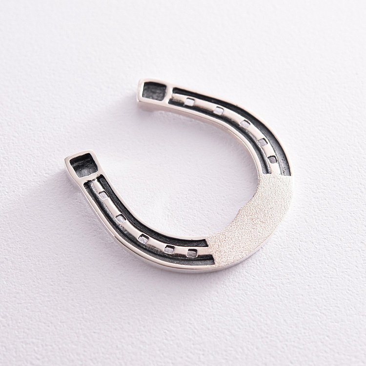 Срібна підкова (можливе гравіювання) 23001 від ювелірного магазину Онікс - 2