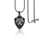 Срібний кулон "Скандинавський Ведмідь Грізлі" 133194 от ювелирного магазина Оникс - 3