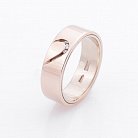 Женское обручальное кольцо "Сердце" обр000471 от ювелирного магазина Оникс