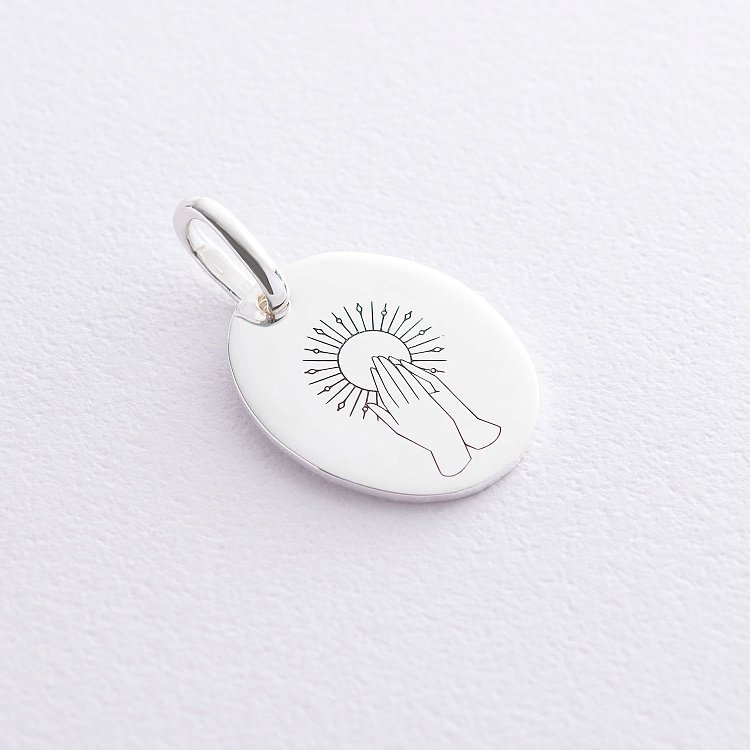 Серебряный кулон "Сила веры" 133045с от ювелирного магазина Оникс - 4