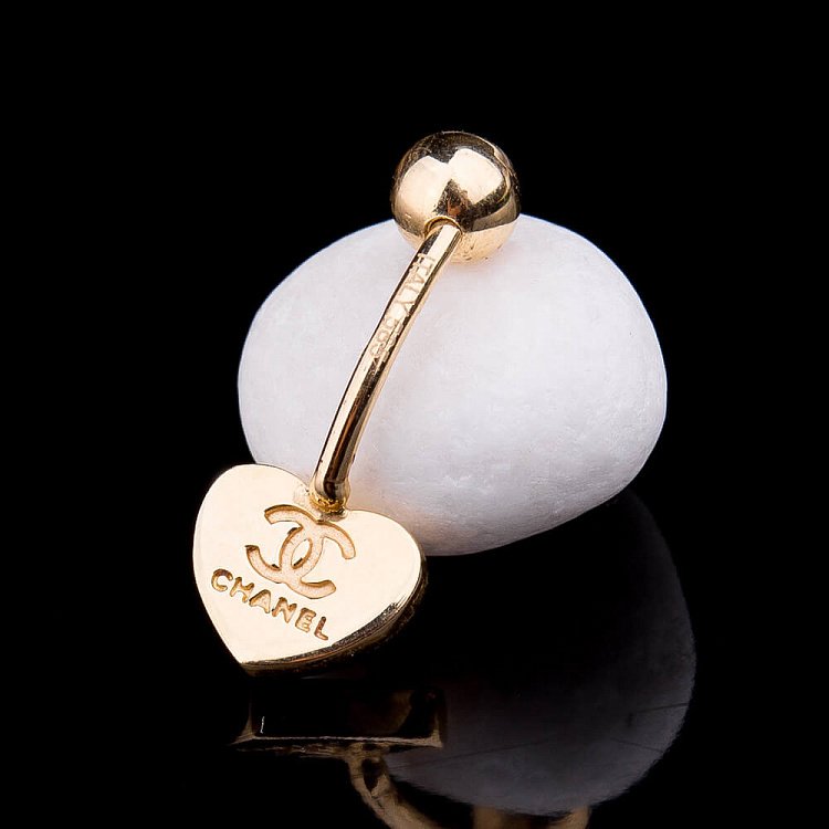 Эксклюзивный золотой пирсинг LGP8474 от ювелирного магазина Оникс - 1