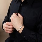 Мужской золотой браслет б05280 от ювелирного магазина Оникс - 3