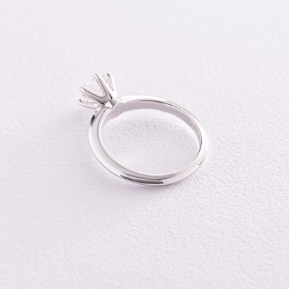 Заручальна золота каблучка з діамантом 228331121 №8