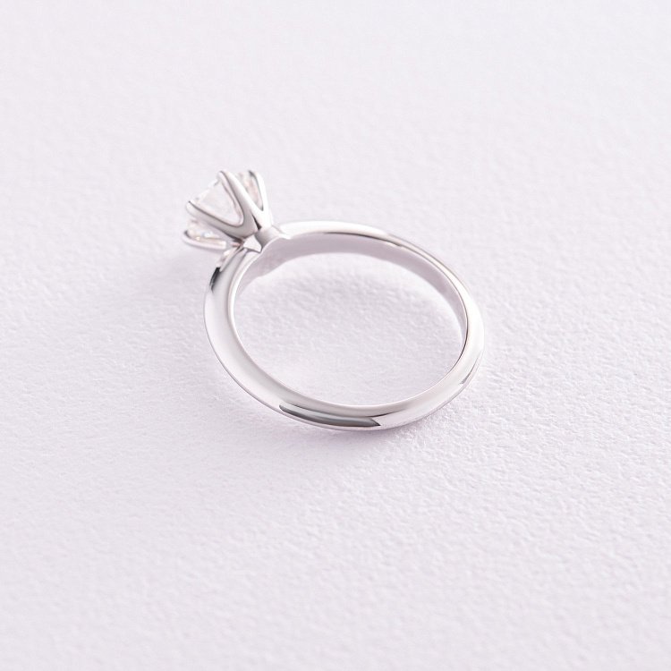 Заручальна золота каблучка з діамантом 228331121 від ювелірного магазину Онікс - 7