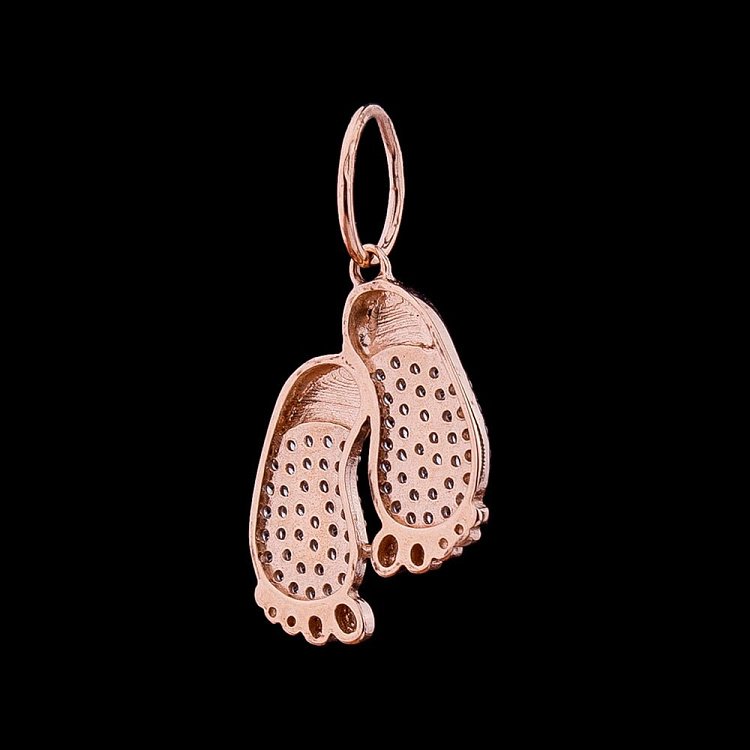 Золота підвіска "Ніжки немовляти" п02543 від ювелірного магазину Онікс - 2