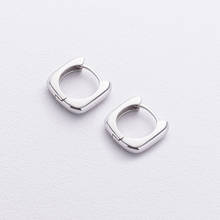 Срібні сережки "Paola" 123454 від ювелірного магазину Онікс - 2